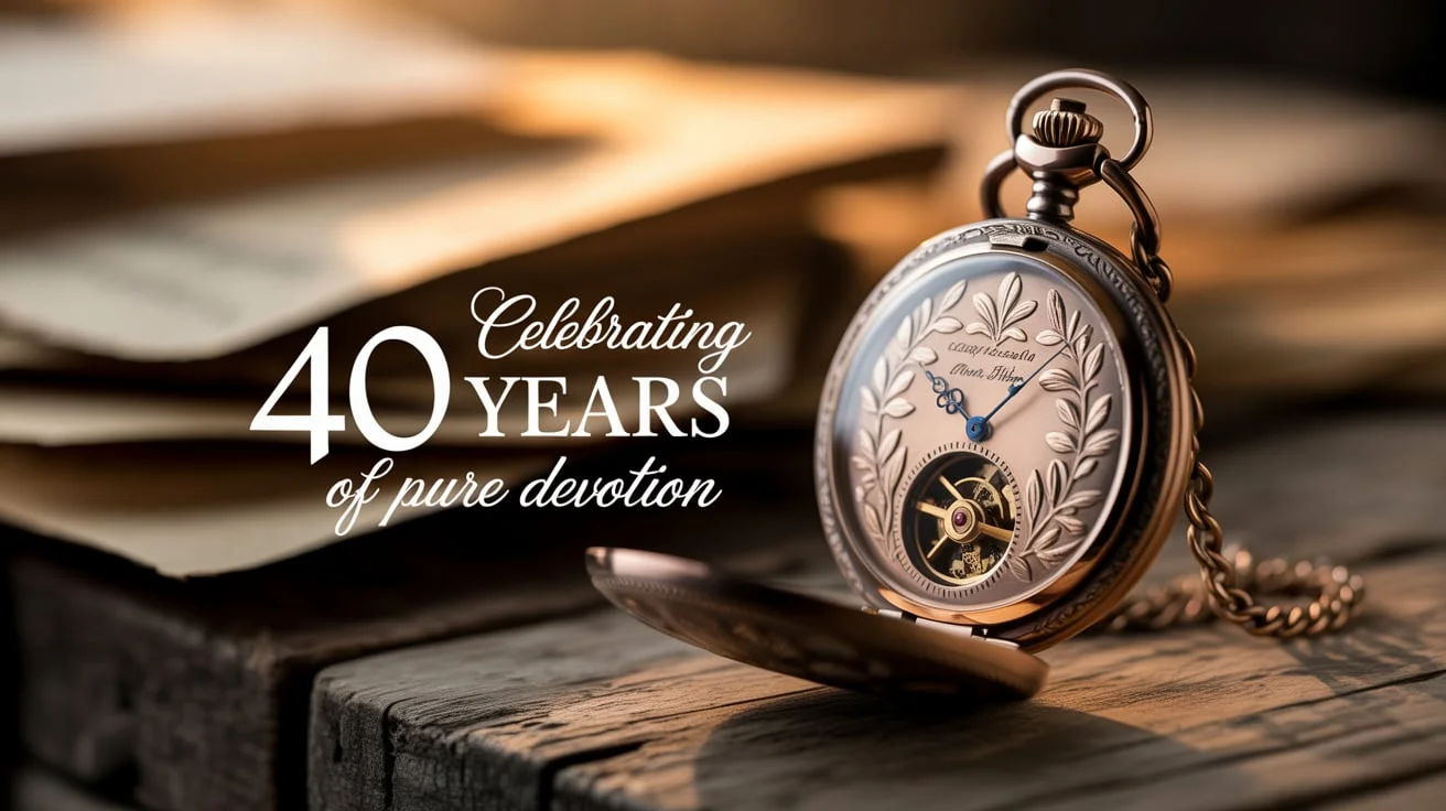 Celebrating 40 Years of Pure Devotion