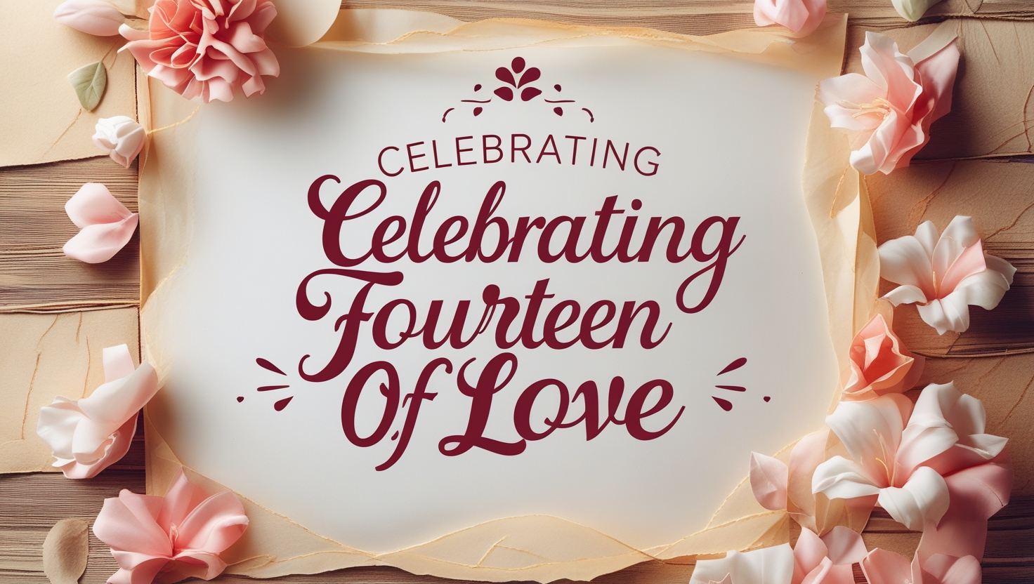Celebrating Fourteen Years of Love