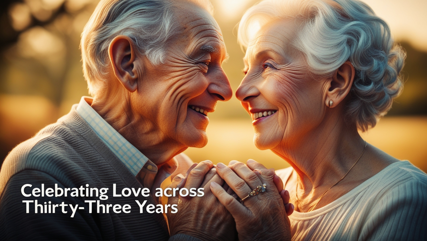 Celebrating Love Across Thirty-Three Years