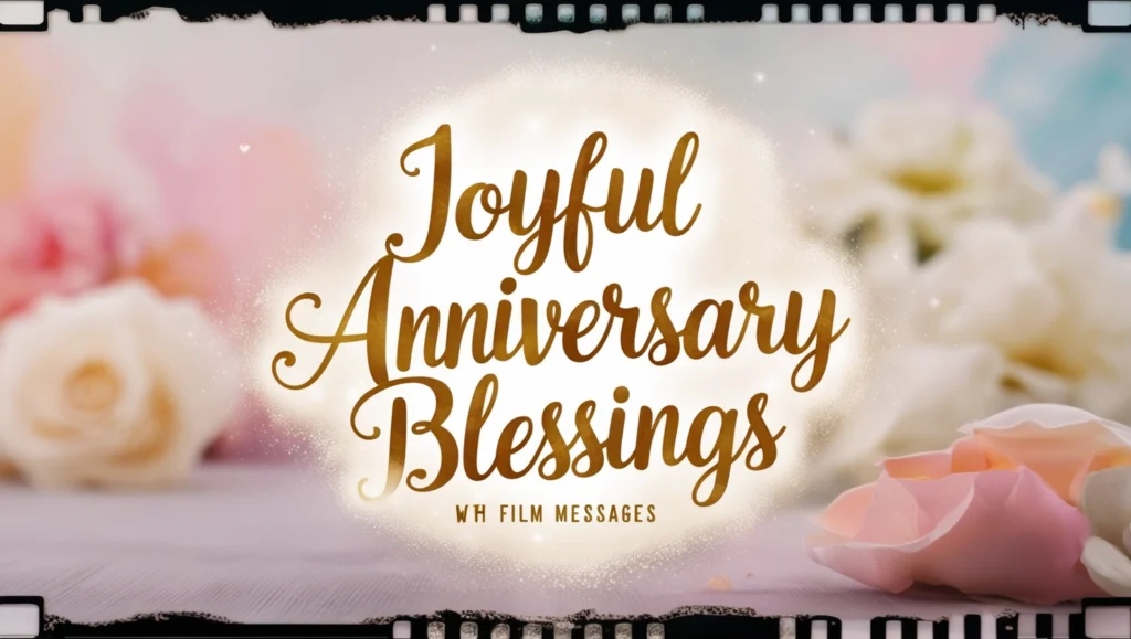 Joyful Anniversary Blessings