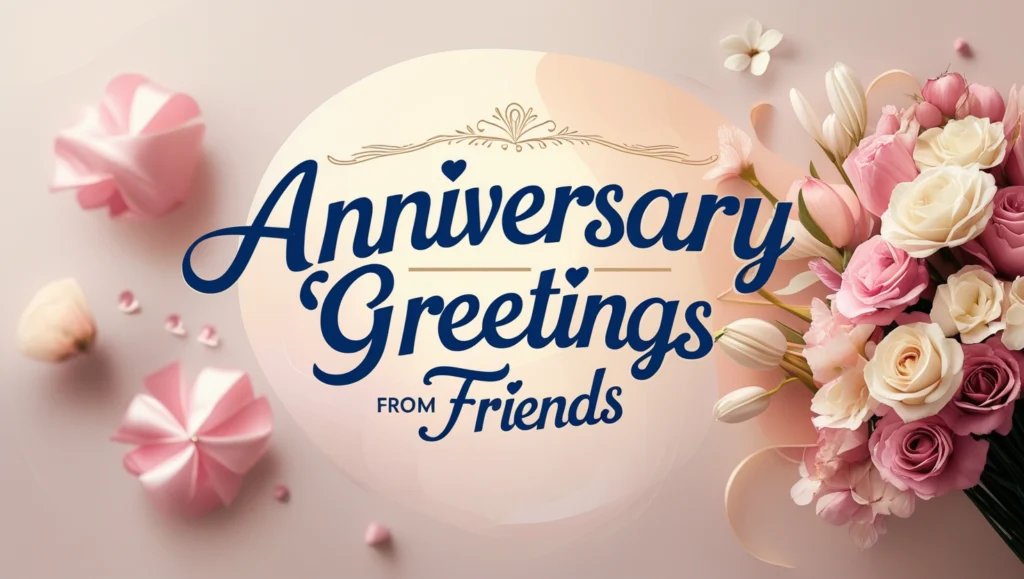 Anniversary Greetings from Friends