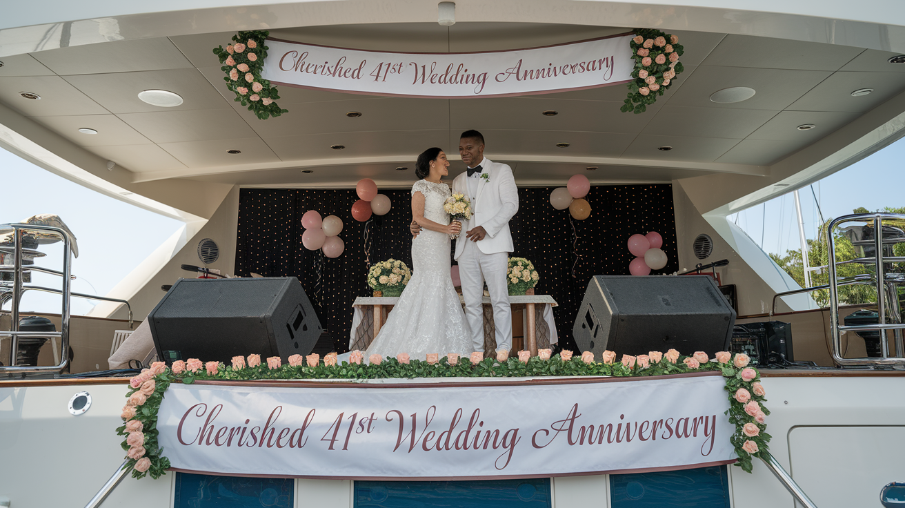 Cherished 41st Wedding Anniversary