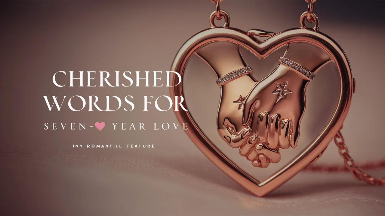 Cherished Words for Seven-Year Love