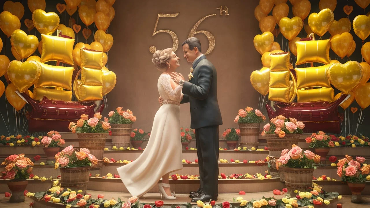 Cherishing 56 Years of Togetherness