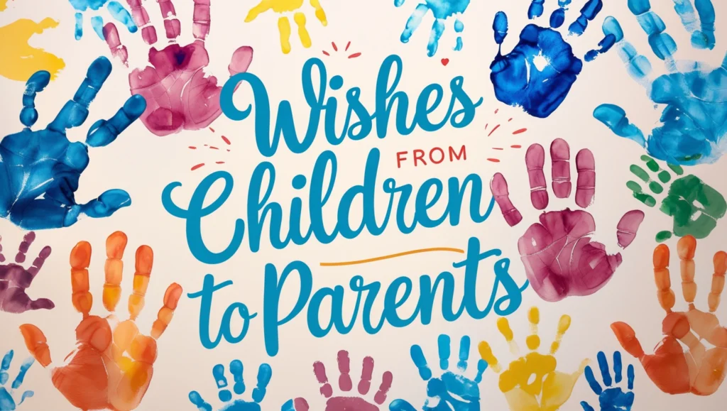 Wishes from Children to Parents