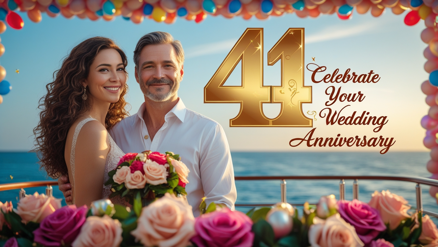 Celebrate Your 41st Wedding Anniversary
