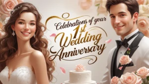 Celebrations of Your 1st Wedding Anniversary