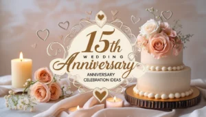 15th Wedding Anniversary Celebration Ideas