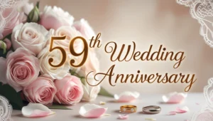 59th Wedding Anniversary