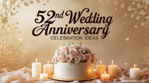 52nd Wedding Anniversary Celebration Ideas