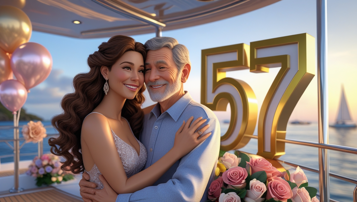 57th Wedding Anniversary Celebration Ideas