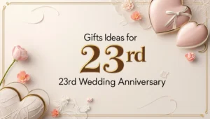 Gifts Ideas for 23rd Wedding Anniversary