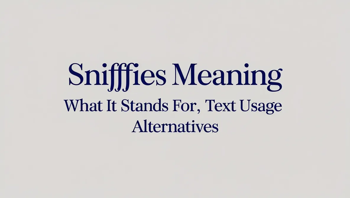 Sniffies Meaning – What It Stands For, Text Usage & Alternatives
