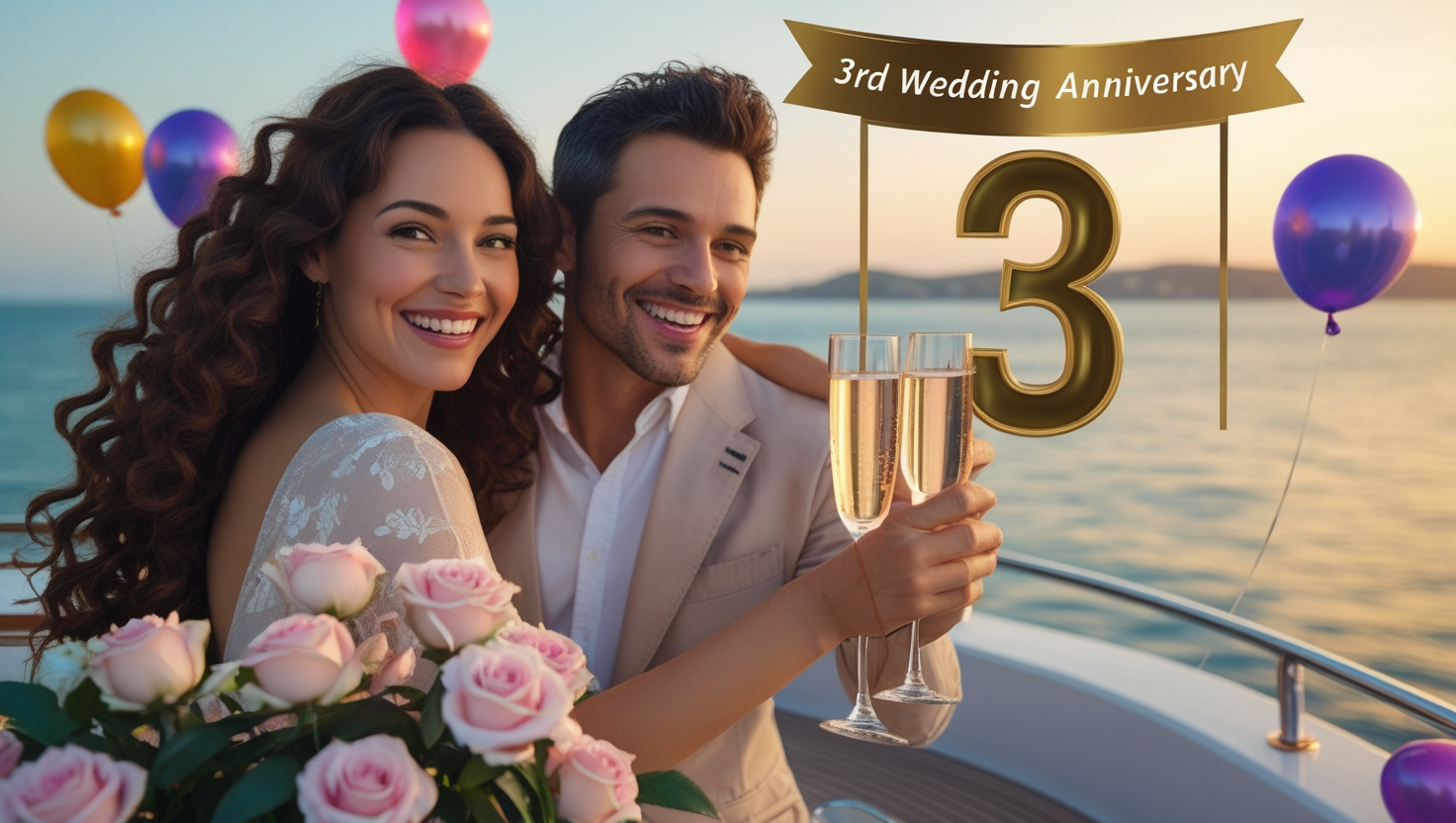 3rd Wedding Anniversary