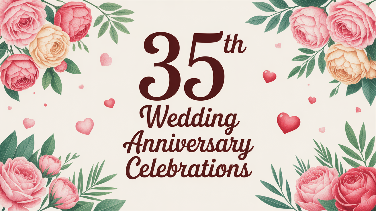 35th Wedding Anniversary Celebrations