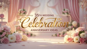 35th Wedding Celebration Anniversary Ideas