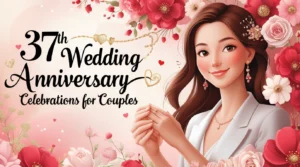 37th Wedding Anniversary Celebrations for Couples