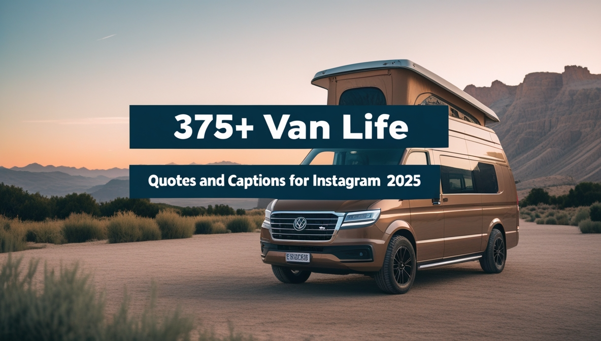 375+ Van Life Quotes and Captions for Instagram 2025