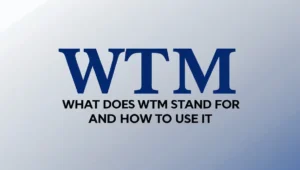 WTM Meaning : What Does WTM Stand For & How to Use It?