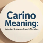 Carino Meaning: Understand Its Meaning, Usage, & Alternatives