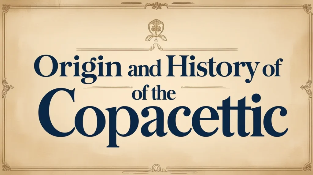 Origin and History of the Word Copacetic