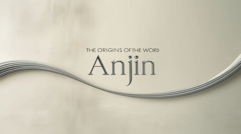 The Origins of the Word “Anjin”