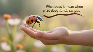 What Does It Mean When a Ladybug Lands on You