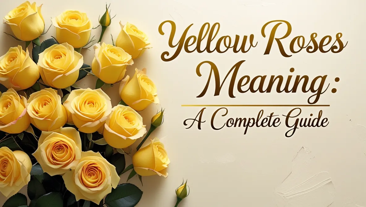 Yellow Roses Meaning: A Complete Guide